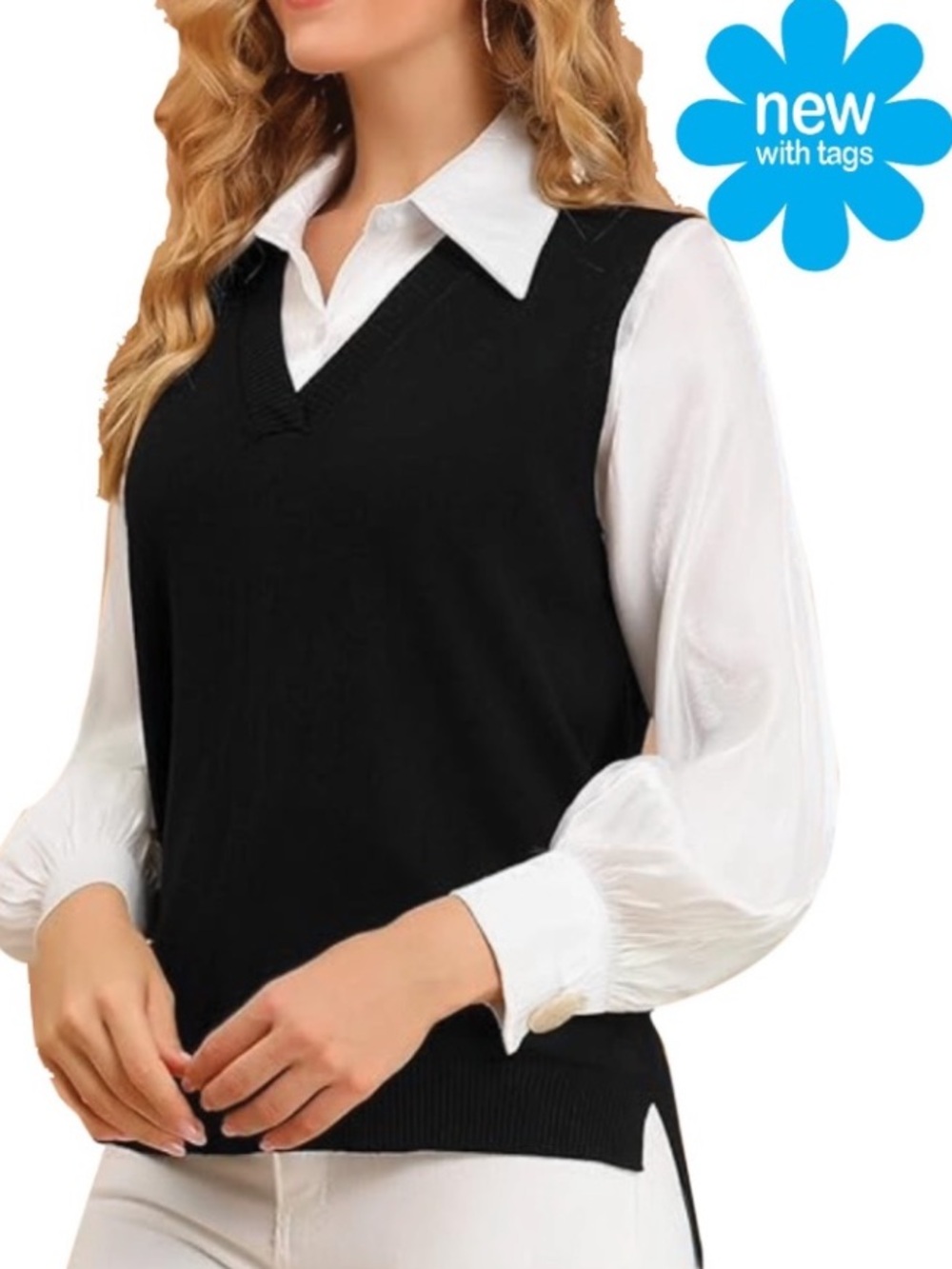 NWT 🦋 Sleeveless Pullover Sweater Vest | XLarge